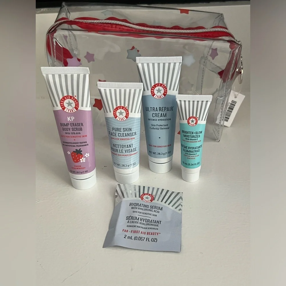 FIRST AID BEAUTY BUNDLE NWT SET OF 6